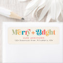 Search for greeting return address labels Retro