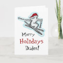 Search for winter humour postcards Skier