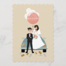 Search for just married car invitations Retro