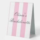Search for white black bachelorette party signs Bride