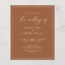 Search for orange and white invitations Modern