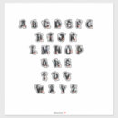 Search for capital letter a stickers Typography