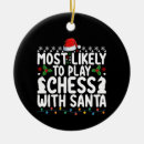Search for chess christmas tree decorations Santa