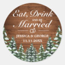Search for winter engagement stickers Rustic