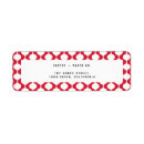 Search for happy return address labels Vintage