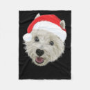 Search for christmas dog fleece blankets Terrier