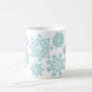 Search for blue snowflake mugs Cold