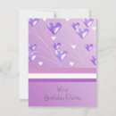Search for floating invitations Purple