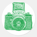 Search for old camera stickers Retro