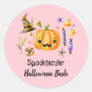 Search for pink black baby shower stickers Halloween