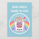 Search for popcorn invitations Kawaii