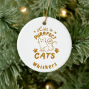 Search for cute sayings christmas tree decorations Cat
