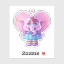 Search for elephant valentine stickers Animal