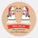 Search for funny snowmen stickers Merry christmas