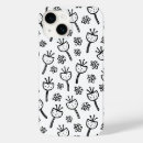 Search for black white doodle iphone cases Hand drawn