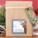 Search for reindeer tags stickers Merry christmas