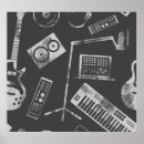 Search for piano illustration posters Vintage