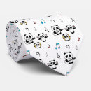 Search for black white panda ties Cute