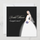 Search for two brides bridal shower invitations White