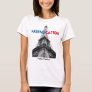 Search for paris france womens tshirts Vacation