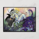 Search for unicorn paintings postcards Magical