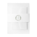 Search for sage invitation belly bands Floral belly band