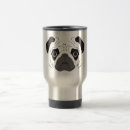 Search for pug silhouette mugs Animal