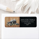 Search for trucking return address labels Truck driver