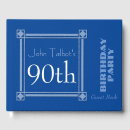 Search for 90th birthday party guest books For him