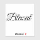 Search for blessing stickers Elegant