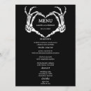 Search for halloween wedding menus Gothic