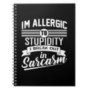 Search for sarcastic notebooks Humor
