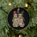 Search for sloth christmas tree decorations Santa