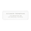 Search for green wedding return address labels Minimalist