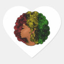 Search for black hearts on green stickers Red