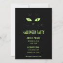 Search for black cat halloween invitations October