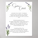 Search for signature drink menu posters Bridal shower