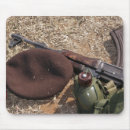 Search for three objects mouse mats Close up