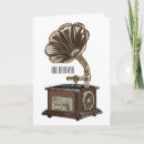 Search for vintage record player cards Gramophone