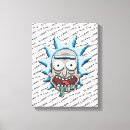 Search for cartoon network canvas prints Rick and morty