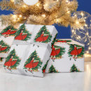 Search for girl christmas wrapping paper Vintage