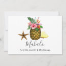 Search for hawaiian wedding thank you cards Summer