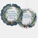 Search for wish christmas tree decorations Wreath