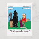 Search for funny golf postcards Sport