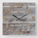 Search for rustic clocks Lake house