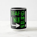 Search for disability awareness mugs Hard of hearing