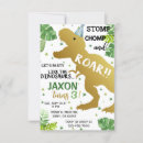 Search for like invitations T rex