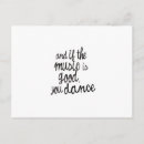 Search for fun party postcards Dance