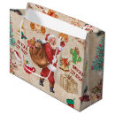Search for vintage santa claus gift bags Ephemera