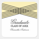 Search for yellow graduation stickers Elegant